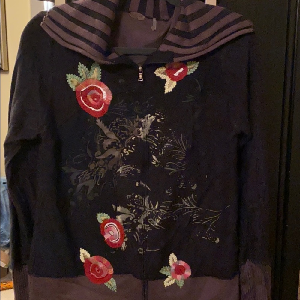 One Girl Who cardigan , size large